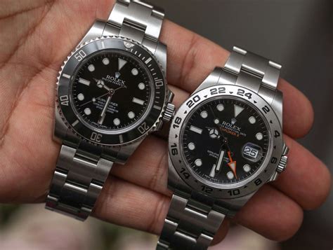 rolex explorer 1 40mm review|rolex explorer 40mm vs submariner.